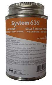 System 636 PVC Cement
