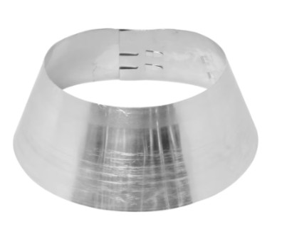 Galvanized C-Vent Storm Collar