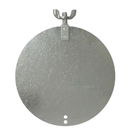 Galvanized Round Volume Damper - NO Handle