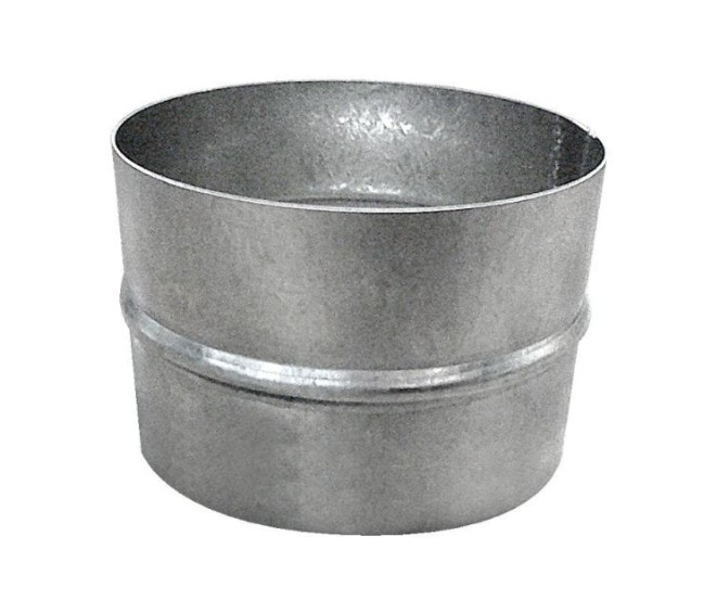 Galvanized Spiral Couplings - Small End